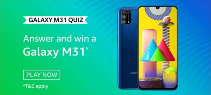 Amazon Samsung Galaxy M31 Quiz Answers - Special Edition Quiz Amazon Samsung Galaxy M31 Quiz Answers - Special Edition Quiz