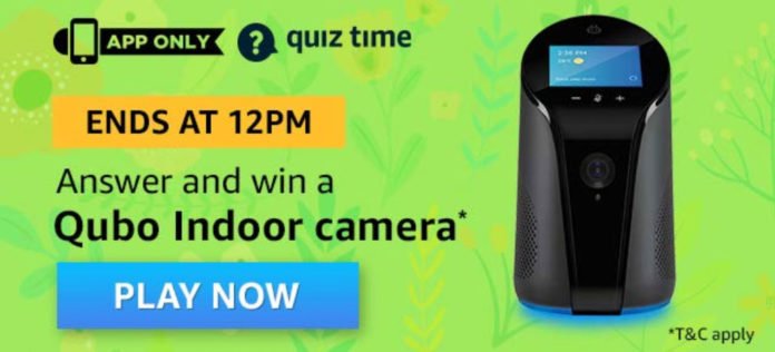 Amazon Daily Quiz Answers - Win Qubo Indoor Camera
