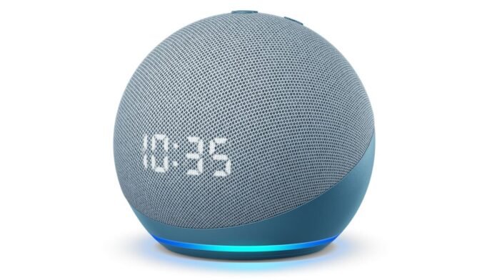 Amazon Echo Dot with Clock