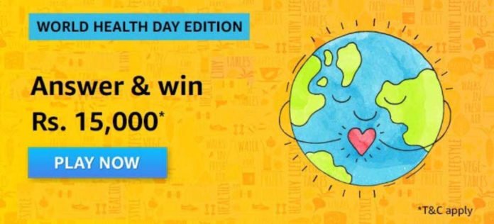 World Health Day Quiz Answers - Win Rs.15,000 World Health Day Quiz Answers - Win Rs.15,000