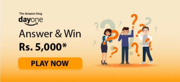 Day One Quiz Answers (Amazon Blog Quiz) - Win Rs.5000 Day One Quiz Answers (Amazon Blog Quiz) - Win Rs.5000