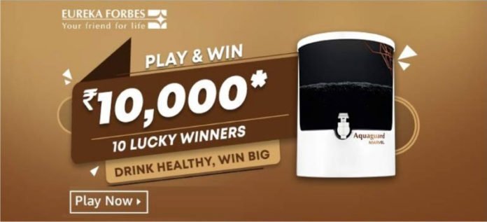 Amazon Eureka Forbes Quiz Answers - Win Rs.10,000 Amazon Eureka Forbes Quiz Answers - Win Rs.10,000