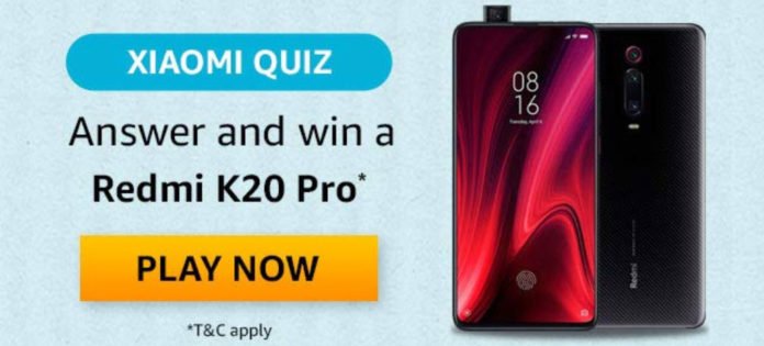 Amazon-Xiaomi-Quiz-Answers-Redmi-K20-Pro Amazon Xiaomi Quiz Answers - Win Redmi K20 Pro