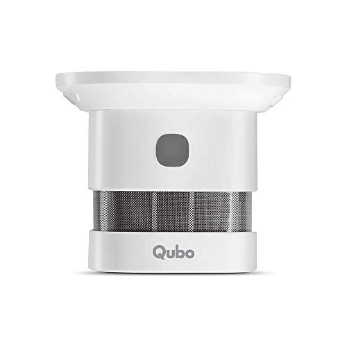 QUBO Smart Smoke Sensor - Instant Smoke Detection & Smart Notifications | ZigBee Enabled | Works Only with Qubo Smart Indoor Camera