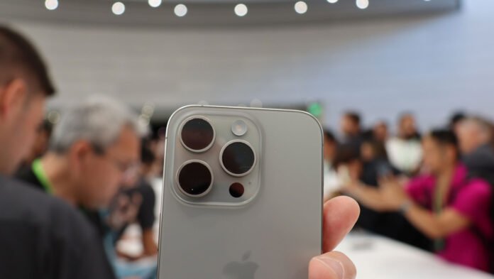 7 top new iPhone 15 features The camera array on the rear of the iPhone 15 Pro Max