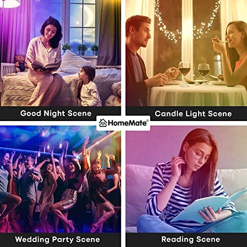 1697268799 707 HomeMate Wi Fi Multicolour Smart LED Strip Kit 5 Meters