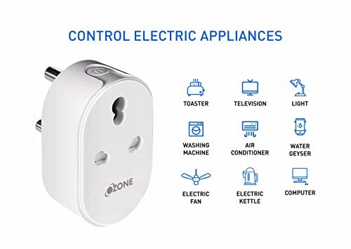 1697701204 976 Ozone 16A Wifi Smart Plug with Energy Monitoring Control