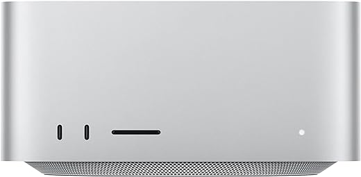 Apple 2022 Mac Studio M1 Ultra chip with 20‑core CPU and 48‑core GPU, 64GB RAM, 1TB SSD - Silver