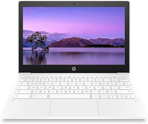 HP Chromebook 11-inch Laptop - Up to 15 Hour Battery Life - MediaTek - MT8183 - 4 GB RAM - 32 GB eMMC Storage - 11.6-inch HD Display - with Chrome OS - (11a-na0021nr, 2020 Model, Snow White)