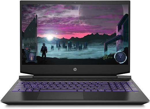 HP Pavilion Gaming 11th Gen Intel Core i5 15.6"(39.6cm) FHD Gaming Laptop (8GB RAM/512GB SSD/RTX 3050 4GB Graphics/144 Hz/B&O/Windows 10 Home/MS Office/2.23Kg), 15-dk2012TX, Black