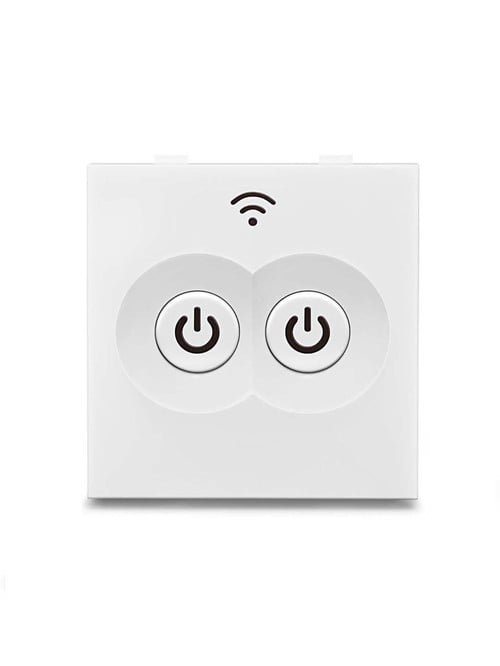 Tata Power EZ Home Wifi Smart Switch 5A 2 Channel,Modular Home Automation Product, Track Power Usage