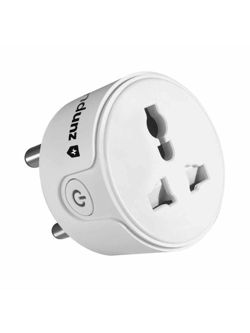 zunpulse 10A Smart Plug Pro with Wi-Fi Connectivity and Energy Monitoring (White)