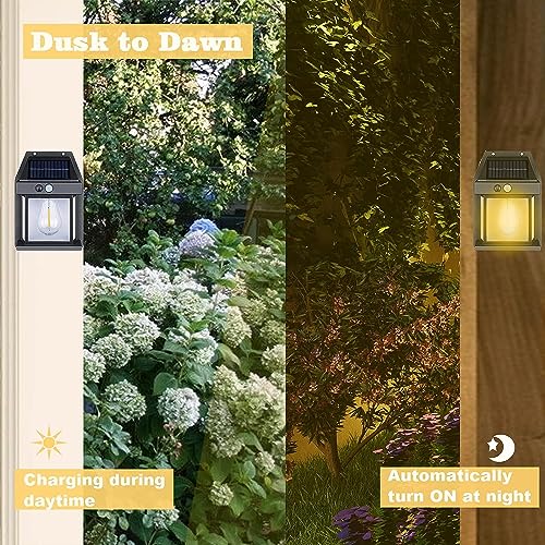 1699084575 661 HKV Solar Wall Lights Outdoor Wireless Dusk to Dawn Porch