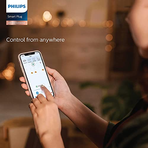 1699430457 927 PHILIPS 6 16A Smart WiFi Plug Wiz Connected Voice Controlled