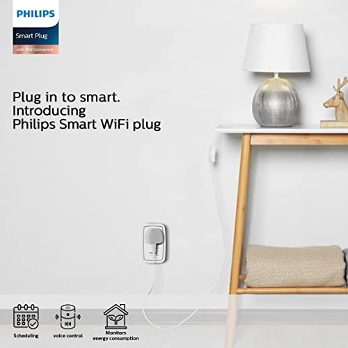 1699430458 847 PHILIPS 6 16A Smart WiFi Plug Wiz Connected Voice Controlled