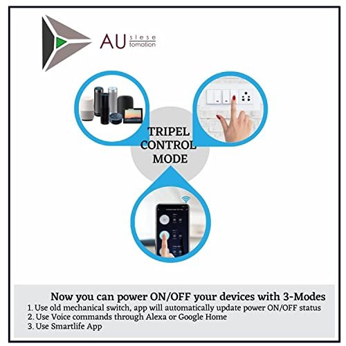 Auslese® Smart WiFi 4 Gang Switch PCB 2 Way Tuya Smart Remote App Remote Control Switch Compatible with Alexa Echo and Google Home, IFTTT 2 1699689869 572 Auslese® Smart WiFi 4 Gang Switch PCB 2 Way Tuya