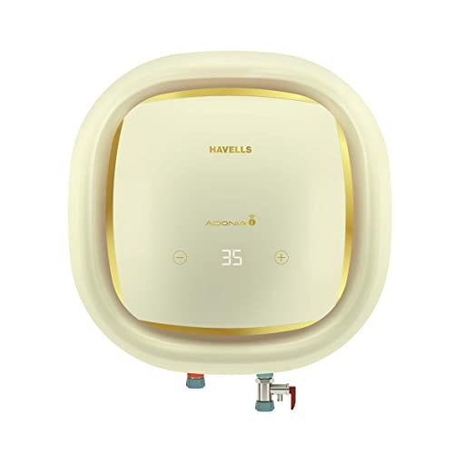 Havells Adonia I 15 Litres Smart Storage Water Heater/Gyesers with Alexa Enabled, Ivory