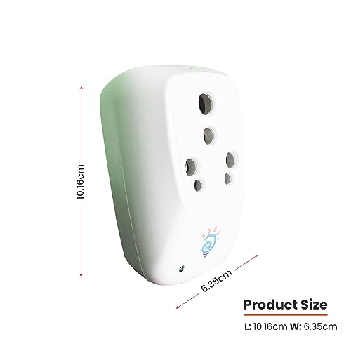 1700986735 362 Worksaat HD Smart Plug 16A Wifi Suitable for Refrigerators Geysers