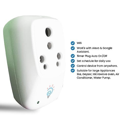 1700986735 811 Worksaat HD Smart Plug 16A Wifi Suitable for Refrigerators Geysers