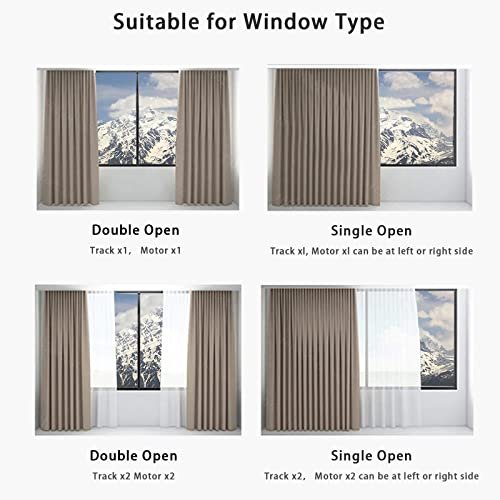 1701159682 274 MERISHOPP Tuya WiFi zigbee Smart Electric Curtain Motor APP Voice