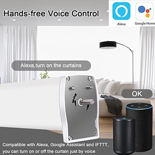 1701159682 292 MERISHOPP Tuya WiFi zigbee Smart Electric Curtain Motor APP Voice