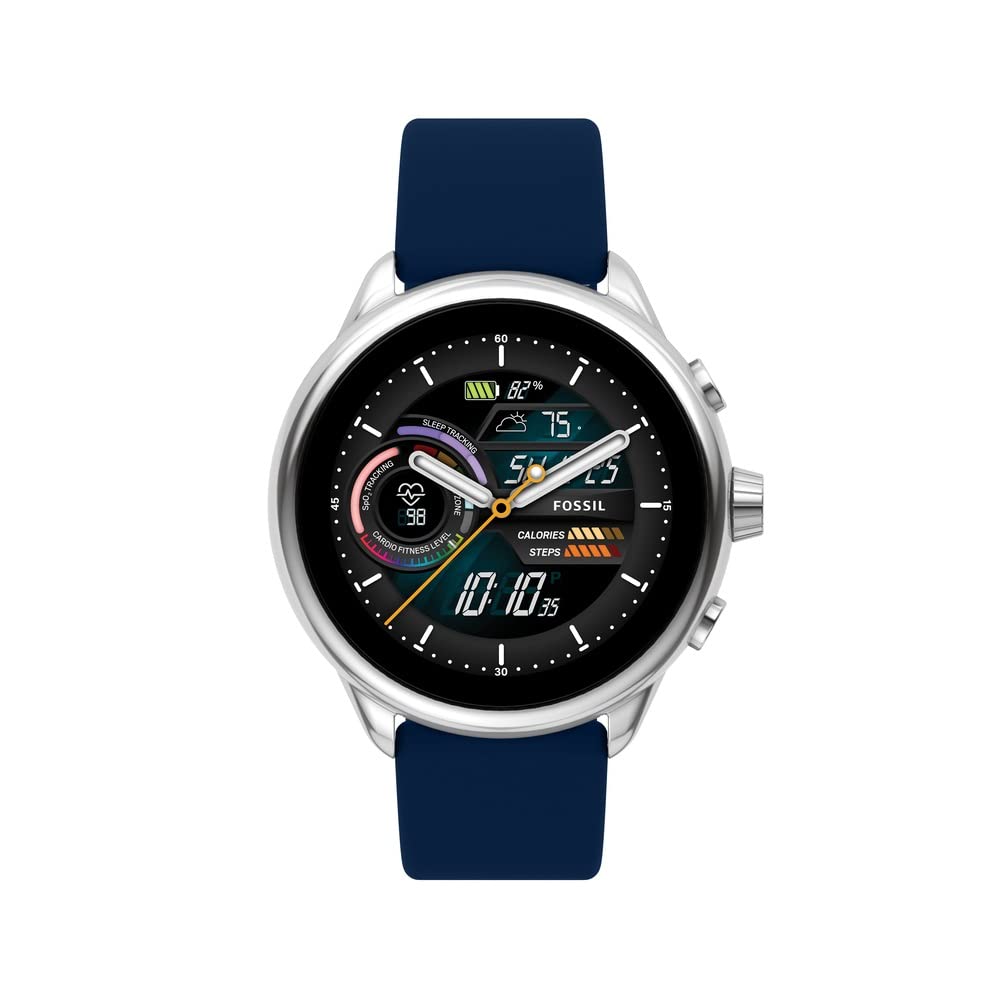 Fossil Gen 6 Display Wellness Edition Blue Smartwatch FTW4070