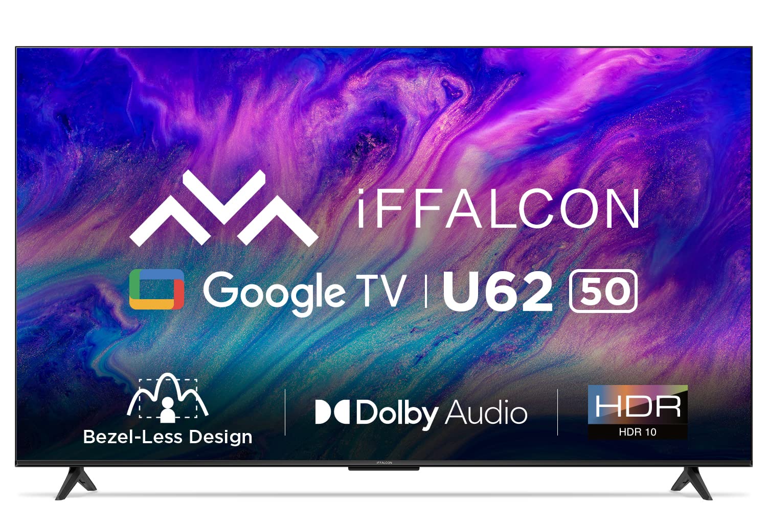 iFFALCON 126 cm (50 inches) 4K Ultra HD Smart LED Google TV iFF50U62