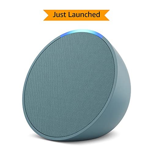 Introducing Echo Pop| Smart speaker with Alexa and Bluetooth| Loud Introducing Echo Pop| Smart speaker with Alexa and Bluetooth| Loud sound, balanced bass, crisp vocals| Green