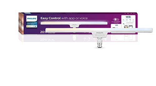 PHILIPS Smart Wi-Fi LED T-Beamer 20-Watt 2-Feet (Pack of 1, Shades of White + Tunable + Dimmable + Pre-Set Modes, Compatible with Amazon Alexa and Google Assistant, B22, Pack of 1)