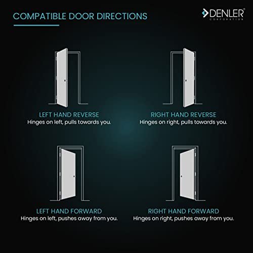 1702629536 369 Denler DL04 Smart Lock Digital Door Lock with 3D Face