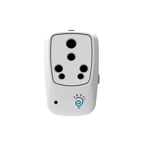 16A Wifi Smart Plug Suitable for Refrigerators, Geysers, ACs Smart Plug (White)