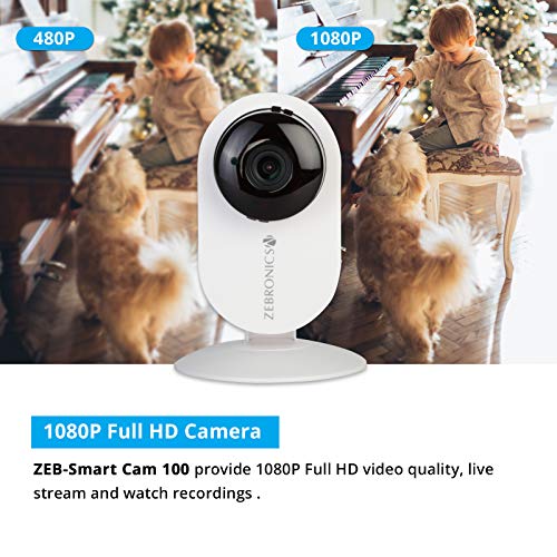 1703321231 856 Zebronics Zeb Smart Cam 100 Smart Home Automation WiFi Camera