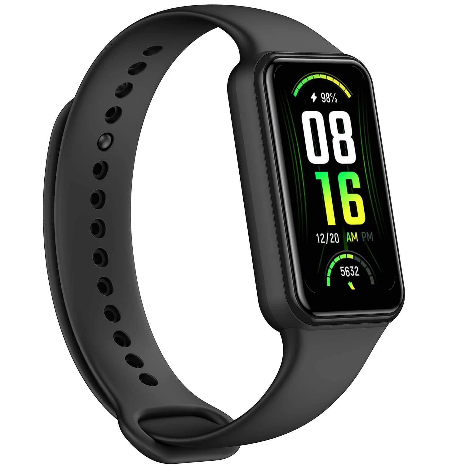 Amazfit Band 7 Activity Fitness Tracker, Always-on AMOLED Display, Alexa Built-in, Up to 18-Day Battery Life, 24H Heart Rate & SpO2 Monitoring, 5 ATM Water Resistant, 120 Sports Modes