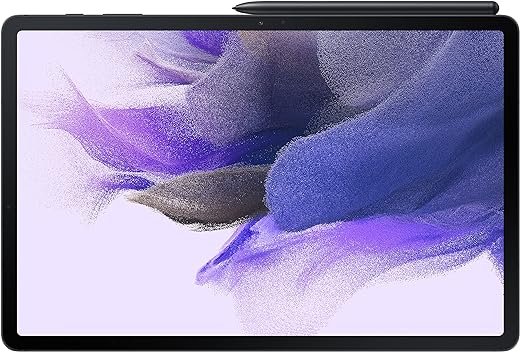 Samsung Galaxy Tab S7 FE 31.5 cm (12.4 inch) Large Display, S-Pen in Box, Slim Metal Body, Dolby Atmos Sound, RAM 4 GB, ROM 64 GB Expandable, Wi-Fi Tablet, Mystic Black