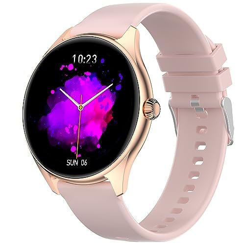 Fire-Boltt Phoenix AMOLED 1.43" Display Smart Watch, with 700 NITS Fire-Boltt Phoenix AMOLED 1.43" Display Smart Watch, with 700 NITS Brightness, Stainless Steel Rotating Crown, Multipe Sports Modes & 360 Health (Pink)