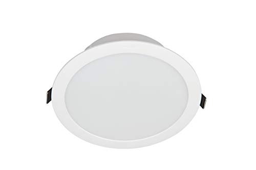 Philips 15-Watt Smart Wi-Fi LED Ceiling Lamp Downlighter WiZ Connected Philips 15-Watt Smart Wi-Fi LED Ceiling Lamp Downlighter WiZ Connected (Shades of White + Dimmable + Pre-Set Modes) (Compatible with Amazon Alexa and Google Assistant) (Pack of 1).