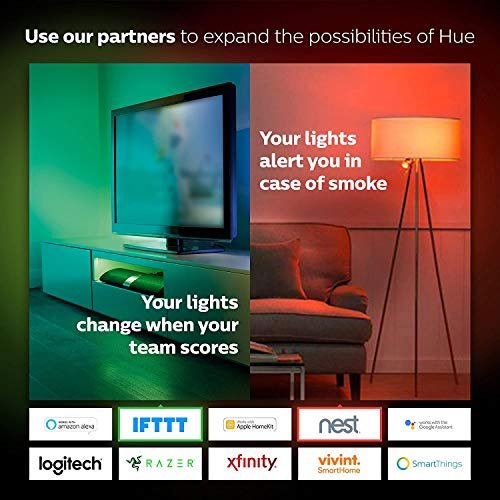 1705828539 326 PHILIPS Hue Bridge Hue LED Smart Lights Compatible with Amazon