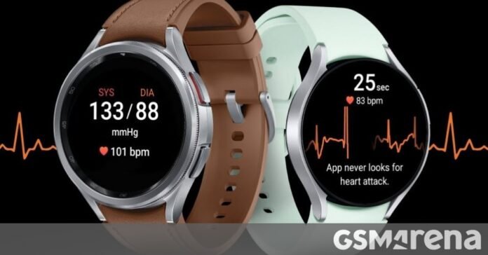 Galaxy Watch4, Watch5, and Watch6 finally get blood pressure and Galaxy Watch4, Watch5, and Watch6 finally get blood pressure and ECG support in India