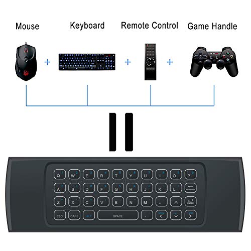 1706866135 679 Microware Air Mouse Remote with Keyboard 24G Mx3 Mini Wireless