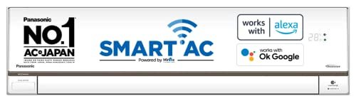 Panasonic 1 Ton 5 Star Wi-Fi Inverter Split Air Conditioner (Copper, Shield Blu Anti-Corrosion Technology, Nanoe-X Air Purification, Cs/Cu-Hu12Ykyf, White)