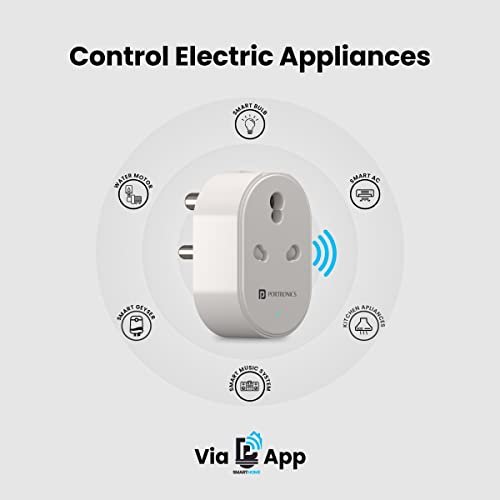 1707730784 234 Portronics Splug 16 Wifi 16A Smart Plug Suitable for AC