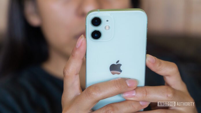 Would you buy an iPhone instead of Android if it People using an Apple iPhone stock photo 11