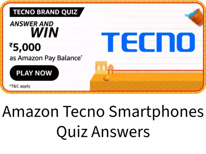 How extensive is the service center network for Tecno? Amazon Tecno Smartphones Quiz Answers: Win ₹5000 Amazon Pay Balance