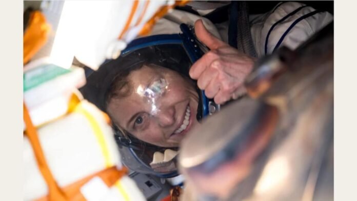 NASA Astronaut Loral O’Hara and crew safely land back on Earth after 6-months space station mission
