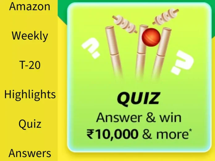 On 31st March 2024, Gujarat beat Hyderabad by how many Amazon Weekly T-20 Highlights Quiz Answers: Win ₹10,000 Amazon Pay Balance