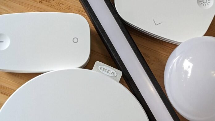 Ikea Smart Lights Are Excellent and Cost 75% Less Than ikea smart lighting devices on desk