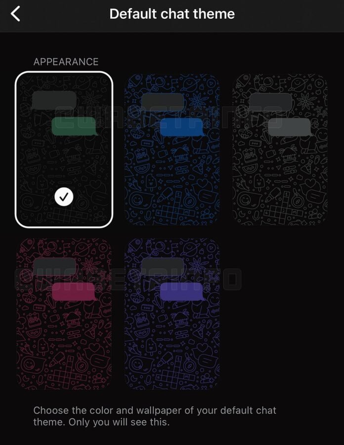 WhatsApp Default Theme Feature Spotted in Development on Latest Beta whatsapp default chat theme wabetainfo whatsapp theme