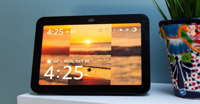 Amazon Alexa’s big AI upgrade could require a new subscription A photo showing an Amazon Echo Show 8