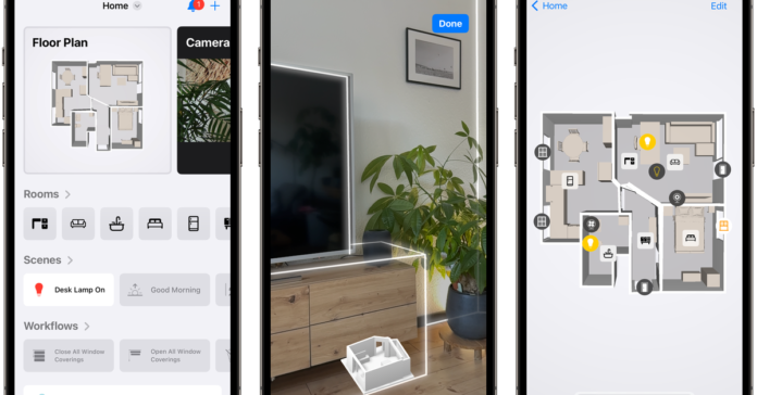 Hands-on with the new map view feature for Apple Home Using Apple’s RoomPlan Controller for HomeKit has added a map view for Apple Home to its app.