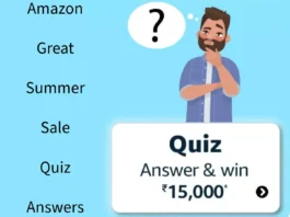 Amazon Great Summer Sale Quiz Answers: Win ₹15,000 Amazon Pay Balance